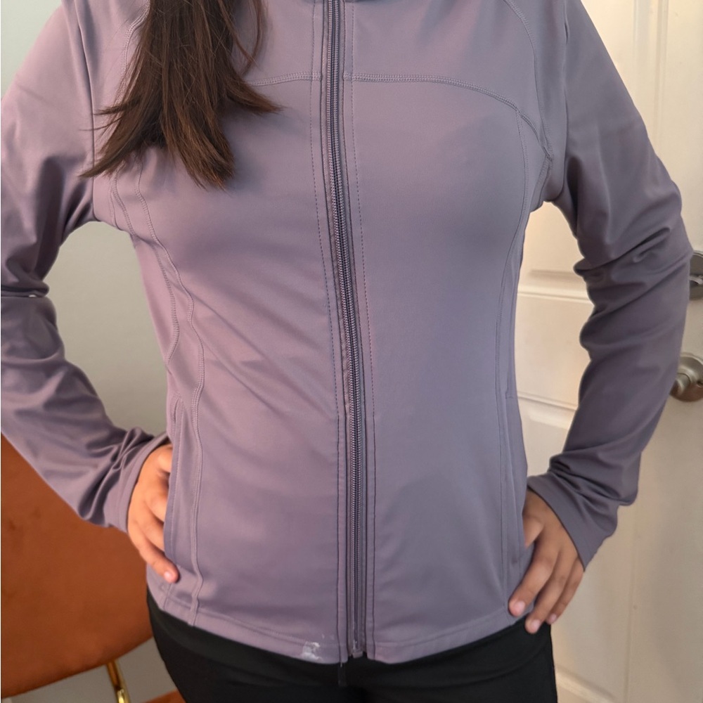 Women's Purple Sport Gym Jacket